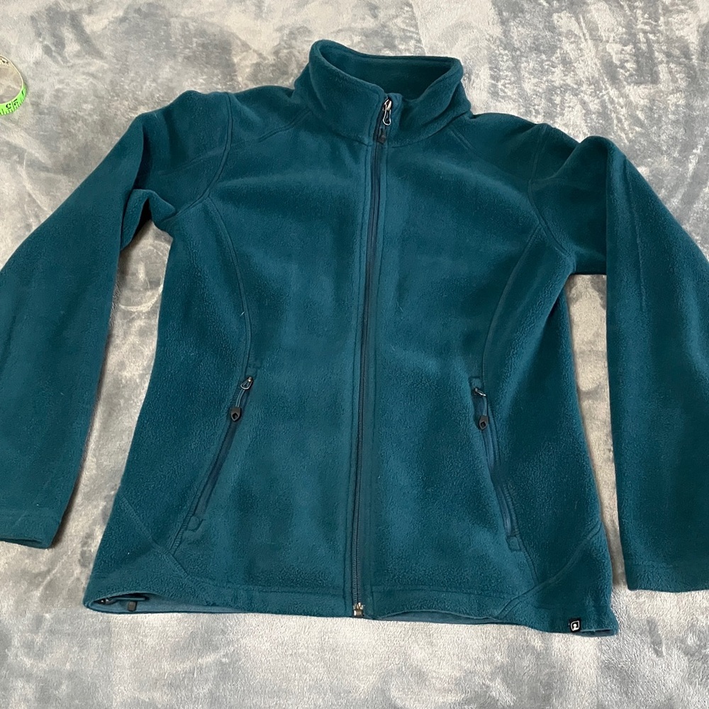 Eastern Mountain Sports Teal Polartec Fleece Jacket